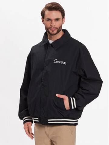 Converse Демісезонна куртка 10024619-A01 Чорний Regular Fit Converse Демісезонна куртка 10024619-A01 Чорний Regular Fit