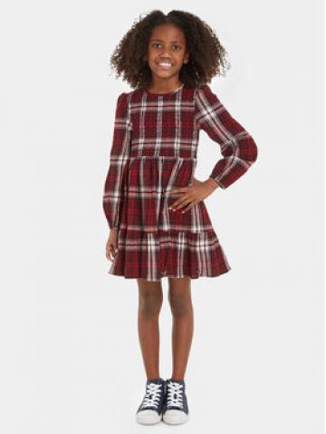 Tommy Hilfiger Повсякденна сукня KG0KG07574 M Червоний Regular Fit Tommy Hilfiger Повсякденна сукня KG0KG07574 M Червоний Regular Fit