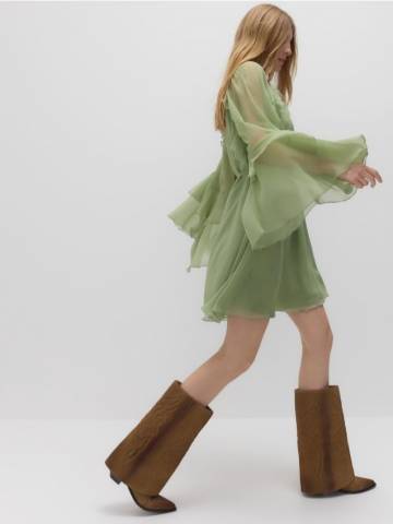 Reserved - LADIES` BOOTS - бежевий - 073CQ-80X Reserved - LADIES` BOOTS - бежевий - 073CQ-80X
