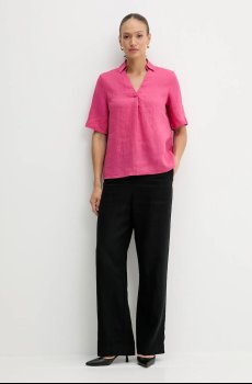 Льняная блузка United Colors of Benetton