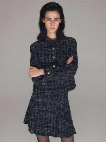 Reserved - Спідниця міні - різнобарвний - 140GP-MLC