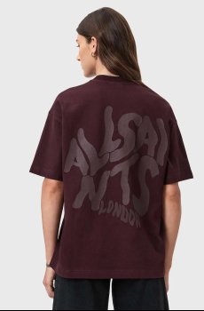 Хлопковая футболка AllSaints