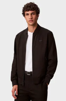 Мужской черный бомбер MATTE Черный L Calvin Klein LV040FM512