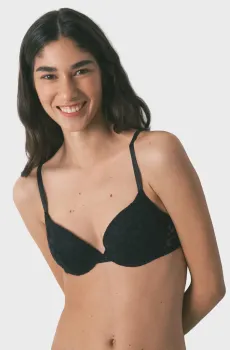 Женский черный бюстгальтер BEAUTIFUL Черный 75D womensecret 4023841