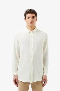 Мужская желтая рубашка Желтый 43 Lacoste CH043470V