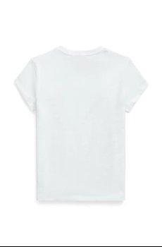 Детская хлопковая футболка Polo Ralph Lauren