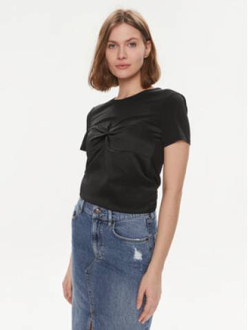 Sisley Футболка 3LRJL104Z Чорний Regular Fit Sisley Футболка 3LRJL104Z Чорний Regular Fit
