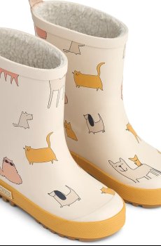 Детские резиновые сапоги Liewood Mason Thermo Rainboot