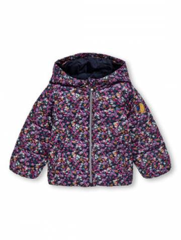 Kids ONLY Пуховик 15306395 Кольоровий Regular Fit Kids ONLY Пуховик 15306395 Кольоровий Regular Fit