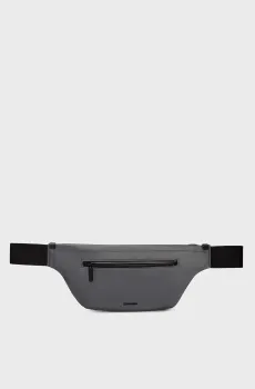 Мужская серая поясная сумка CK EASE WAISTBAG Серый ONESIZE Calvin Klein K50K512898