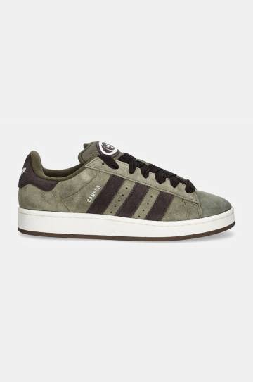 Замшевые кроссовки adidas Originals Campus 00s цвет зелёный ID1418 Замшевые кроссовки adidas Originals Campus 00s цвет зелёный ID1418
