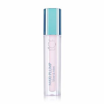 Блеск для губ LCF Maxi Plump Silver & Mint 02 с эффектом увеличения, 2 мл Блеск для губ LCF Maxi Plump Silver & Mint 02 с эффектом увеличения, 2 мл