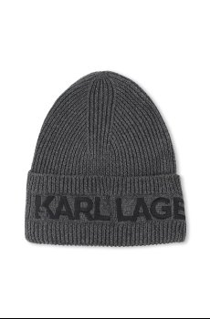 Детская хлопковая шапочка и шарф Karl Lagerfeld