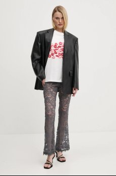 Брюки Never Fully Dressed Charcoal Lace