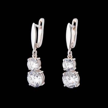 Серьги (фианит) 121257 Серьги (фианит) 121257