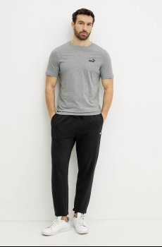 Хлопковая футболка Puma Essential Logo