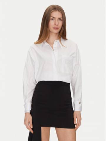 Elisabetta Franchi Сорочка CA-092-51E2-V380 Білий Regular Fit Elisabetta Franchi Сорочка CA-092-51E2-V380 Білий Regular Fit