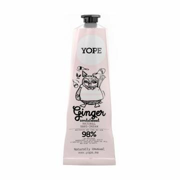 Крем для рук Yope Ginger & Sandal Wood Hand Cream Имбирь и сандаловое дерево, 100 мл Крем для рук Yope Ginger & Sandal Wood Hand Cream Имбирь и сандаловое дерево, 100 мл