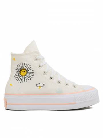 Converse Кеди Chuck Taylor All Star Lift A03516C Écru Converse Кеди Chuck Taylor All Star Lift A03516C Écru