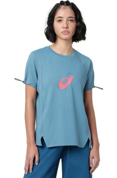ASICS Brand Logo Round Neck T-Shirt