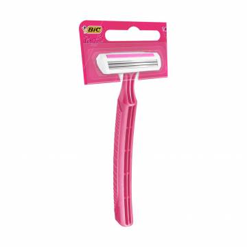 Одноразовый станок для бритья BIC Pure 3 Lady женский, 1 шт Одноразовый станок для бритья BIC Pure 3 Lady женский, 1 шт