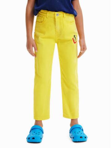 Desigual Джинси 23SGDD03 Жовтий Regular Fit Desigual Джинси 23SGDD03 Жовтий Regular Fit