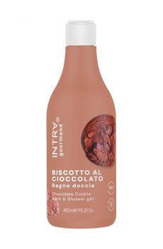 Гель-крем для душа и ванны Intra Chocolate Cookie Bath & Shower Gel с ферментированным овсом, 450 мл