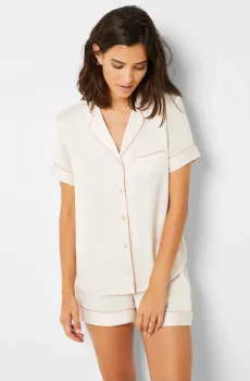 Женская белая рубашка GIA Белый XL Etam 6542901