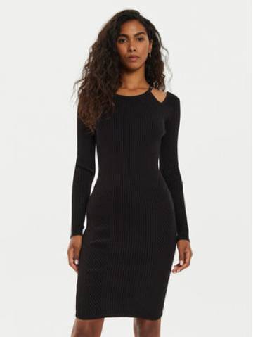Guess Коктейльна сукня Vanessa W4BK24 Z3I22 Чорний Regular Fit Guess Коктейльна сукня Vanessa W4BK24 Z3I22 Чорний Regular Fit