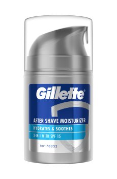 Мужской бальзам после бритья Gillette 3в1 Hydrates & Soothes SPF 15 50 мл
