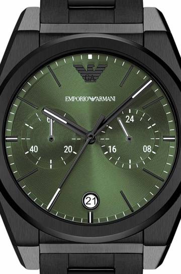 Часы Emporio Armani мужской цвет чёрный Часы Emporio Armani мужской цвет чёрный