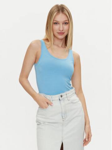 JDY Топ Ava 15259184 Голубий Slim Fit JDY Топ Ava 15259184 Голубий Slim Fit
