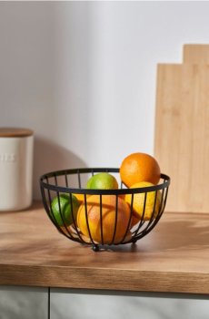 Миска для фруктів та овочів - чорний