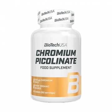 Пиколинат хрома BioTech USA Chromium Picolinate, 60 таблеток Пиколинат хрома BioTech USA Chromium Picolinate, 60 таблеток