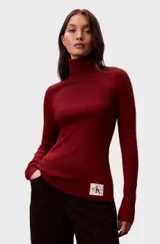 Женский красный гольф LABEL Красный M Calvin Klein Jeans LV047D350G