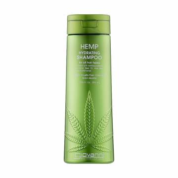 Увлажняющий шампунь Giovanni Hemp Hydrating Shampoo для всех типов волос, с коноплей, 399 мл Увлажняющий шампунь Giovanni Hemp Hydrating Shampoo для всех типов волос, с коноплей, 399 мл