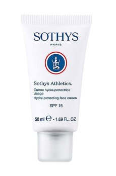 Увлажняющий защитный крем для лица Sothys Athletics Hydra-Protecting Face Cream, SPF 15, 50 мл