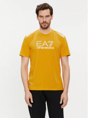 EA7 Emporio Armani Футболка 3DPT29 PJULZ 1680 Оранжевий Regular Fit EA7 Emporio Armani Футболка 3DPT29 PJULZ 1680 Оранжевий Regular Fit