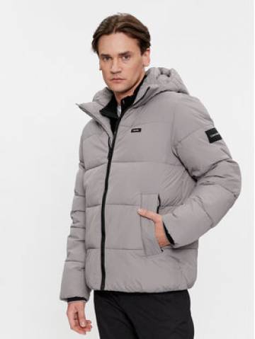 Calvin Klein Пуховик Crinkle K10K110336 Сірий Regular Fit Calvin Klein Пуховик Crinkle K10K110336 Сірий Regular Fit