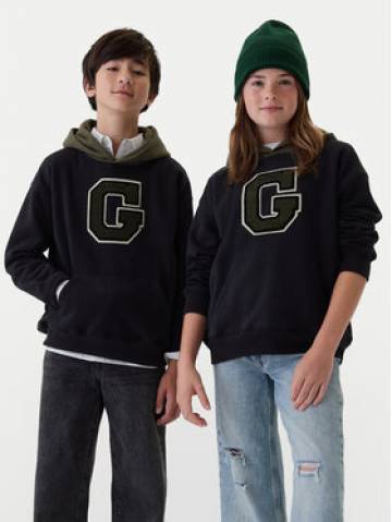 Gap Світшот 517824-02 Чорний Regular Fit Gap Світшот 517824-02 Чорний Regular Fit