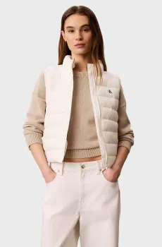 Женский белый жилет PACKABLE PUFFER Белый M Calvin Klein Jeans LV047G506G