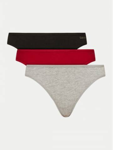 Calvin Klein Underwear Набір з 3 пар стрінгів 000QD5217E Кольоровий Calvin Klein Underwear Набір з 3 пар стрінгів 000QD5217E Кольоровий