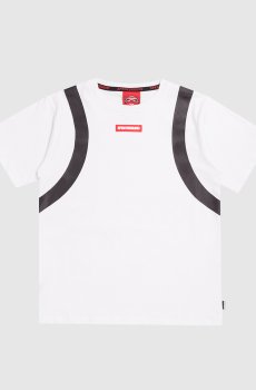 Детская белая футболка Wonderful Mind Bear Backpack