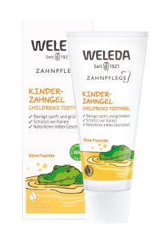 Детская гелевая зубная паста Weleda Childrens Toothgel без фтора, 50 мл