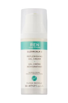 Восстанавливающий гель-крем для лица REN Clean Skincare Clearcalm Replenishing Gel Cream, 50 мл