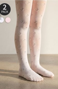 Колготки 40 ден 2 pack - різнобарвний