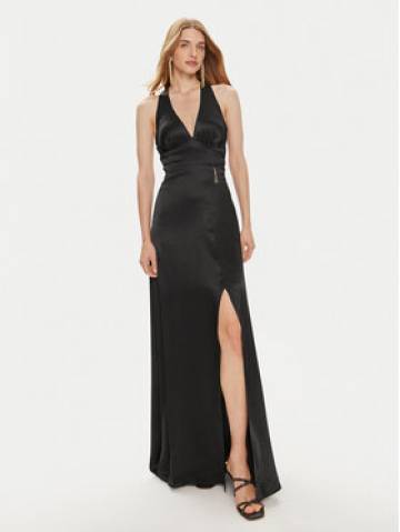 Fracomina Вечірня сукня FQ24SD3024W45101 Чорний Slim Fit Fracomina Вечірня сукня FQ24SD3024W45101 Чорний Slim Fit