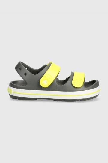 Детские сандалии Crocs Crocband Cruiser Sandal цвет зелёный Детские сандалии Crocs Crocband Cruiser Sandal цвет зелёный