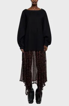 Женское черное платье Черный S Bimba Y Lola 252BR9017.11141