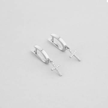 Серебряные серьги Minimal 888/1 Серебряные серьги Minimal 888/1